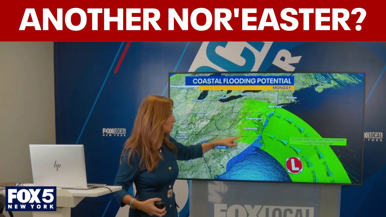 Video thumbnail for NJ weather: Another nor'easter? Breaking down potential coastal impacts