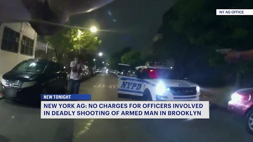 Video thumbnail for AG office releases body cam footage of fatal 2024 police-involved shooting in Brooklyn