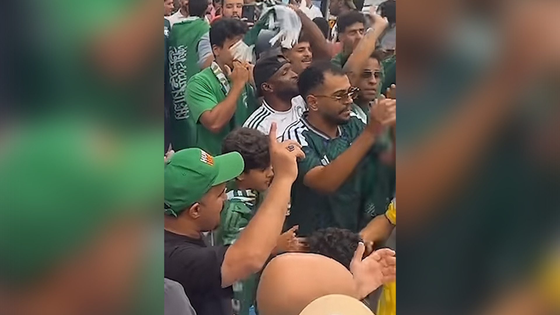 Video thumbnail for Fans flood Atlanta streets before Spain-Saudi Arabia match