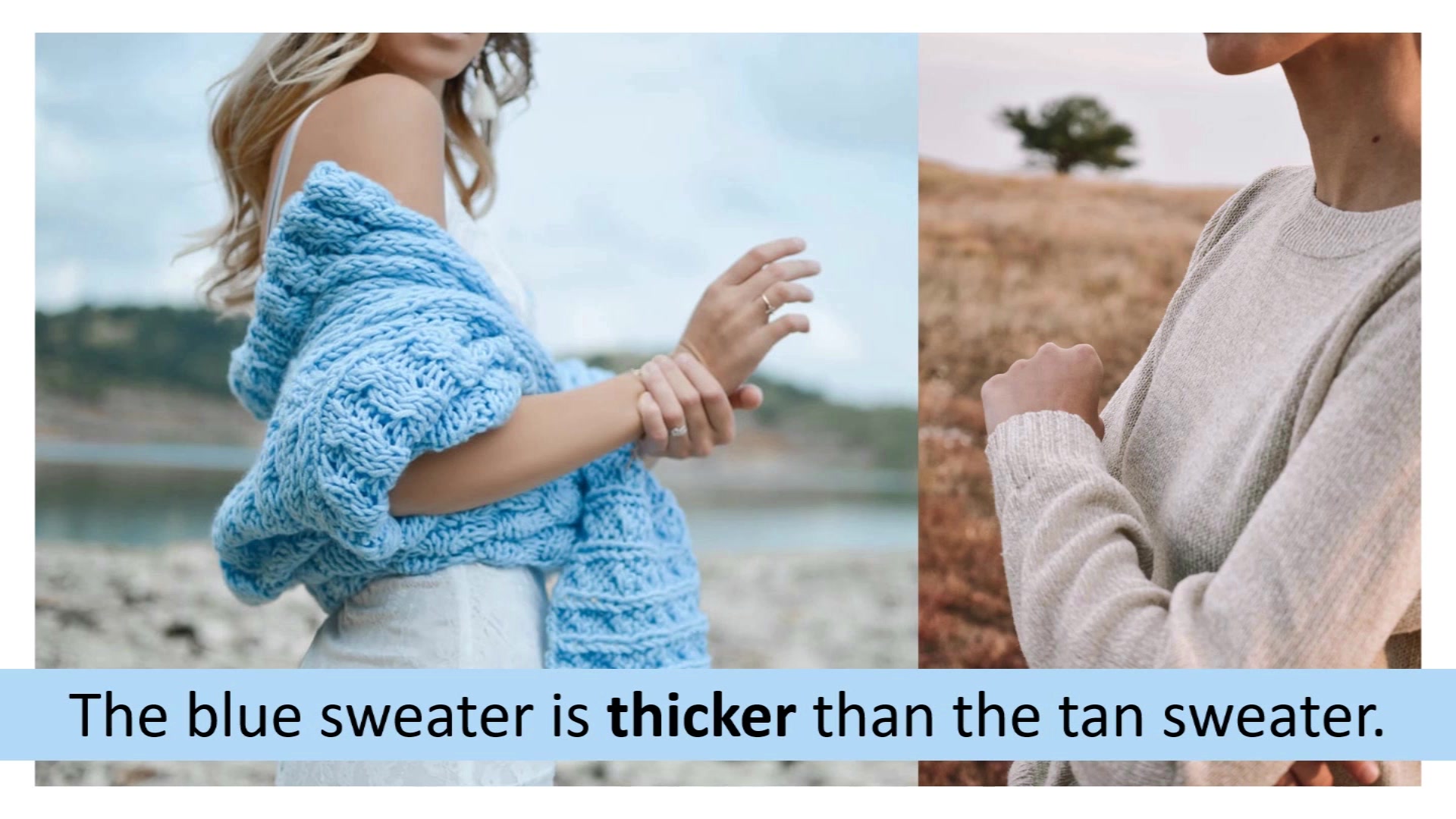 Video thumbnail for THICK and THIN comparative and superlative in Natural American English