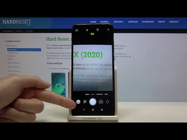 Video thumbnail for How to Switch On Camera Grid lines in Alcatel 3X 2020 – Use Grid lines in Camera