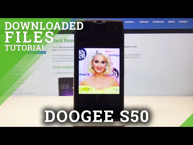 Video thumbnail for How to Locate Downloaded Files in Doogee S50 - Find Downloads Folder