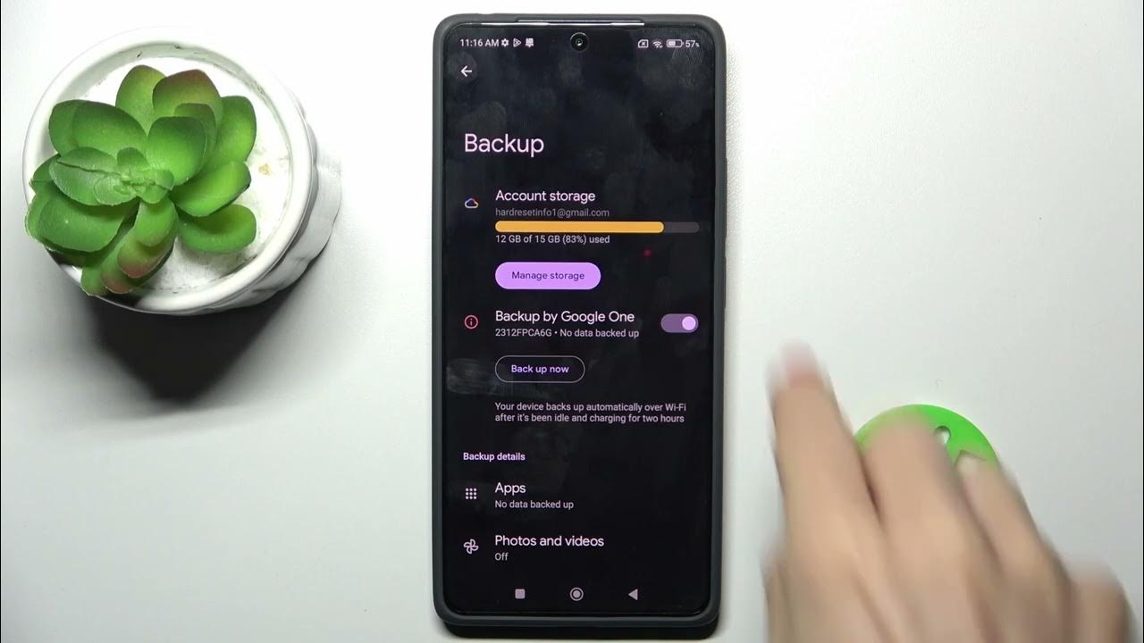Video thumbnail for How to Activate Google Backup on POCO M6 Pro