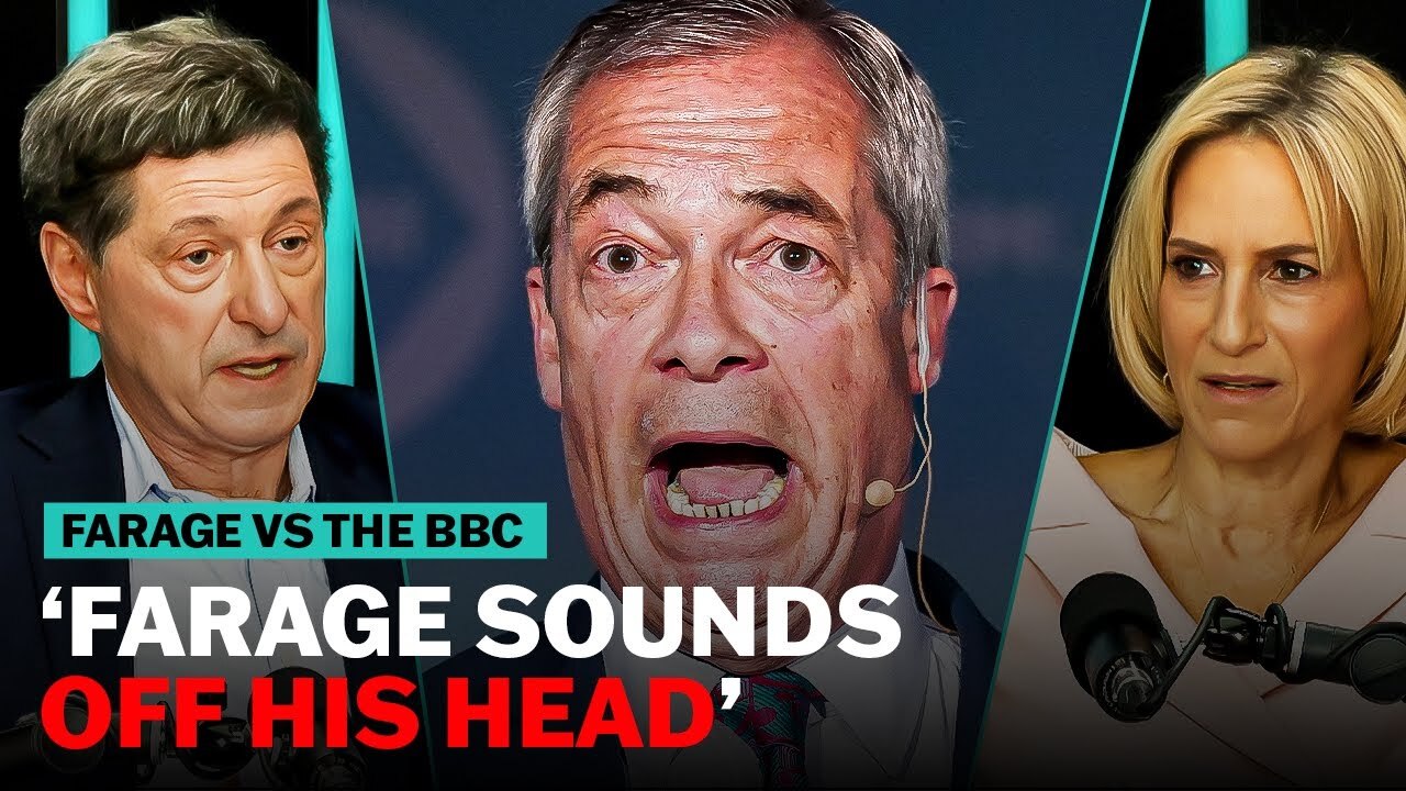 Video thumbnail for Nigel Farage "off his head" over anti-semitism and the BBC