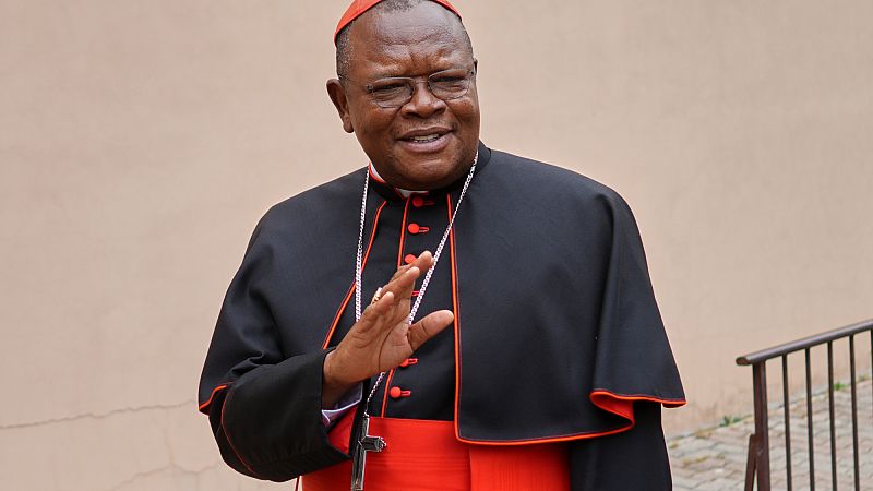 Video thumbnail for In Congo, supporters of Cardinal Ambongo hope he will become pope