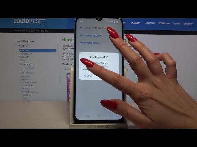 Video thumbnail for How to Set Up Screen Lock in REALME Narzo 20A – Change Screen Lock