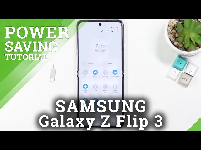 Video thumbnail for How to Activate Power Saving Mode on SAMSUNG Galaxy Z Flip 3 – Extend Battery Life