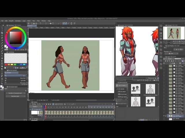 Video thumbnail for How to Import an Image Sequence and more (Clip Studio Paint Animation)