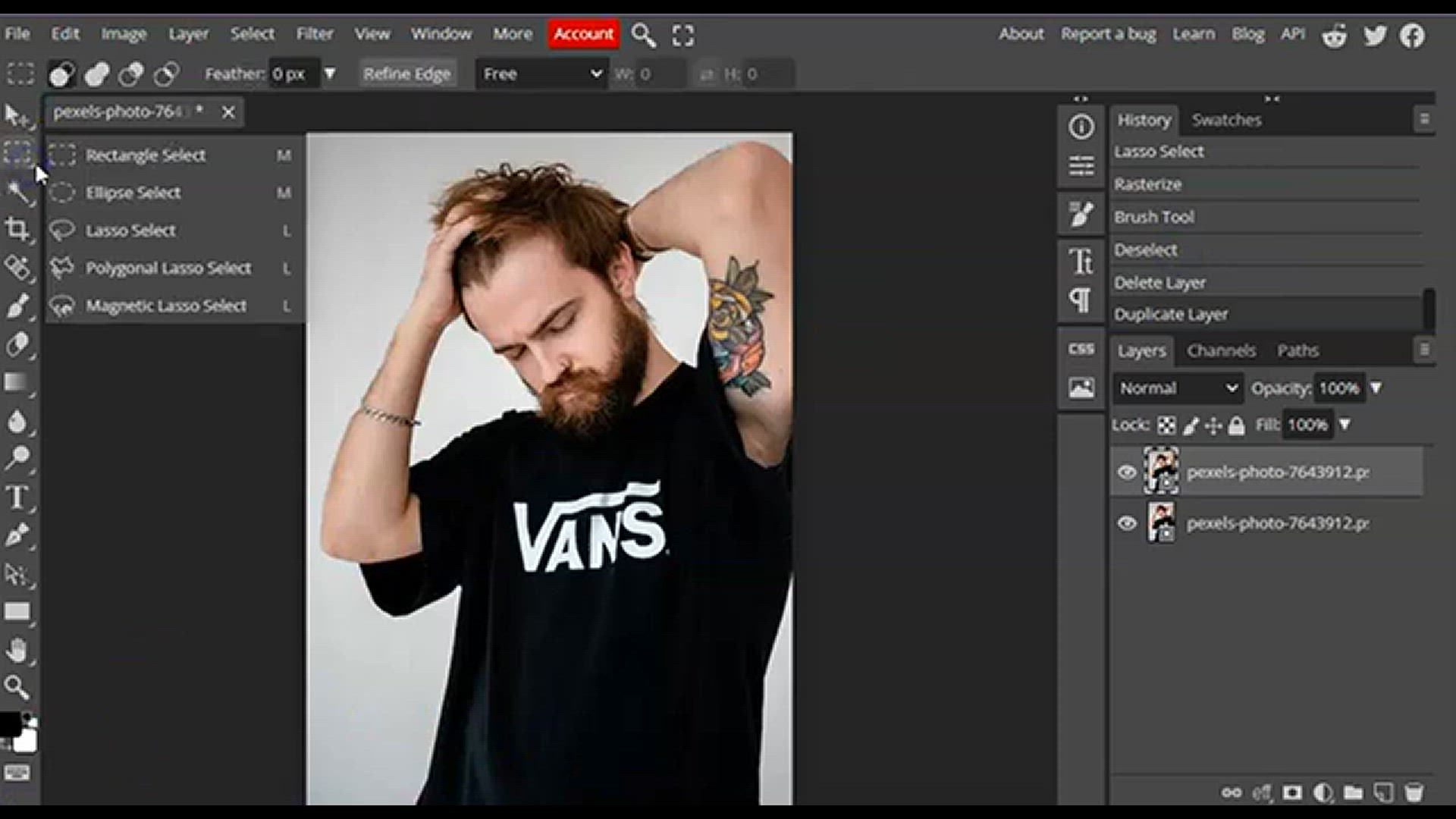 'Video thumbnail for How To Remove Text From Image #easycanva l Photopea Ttorial'