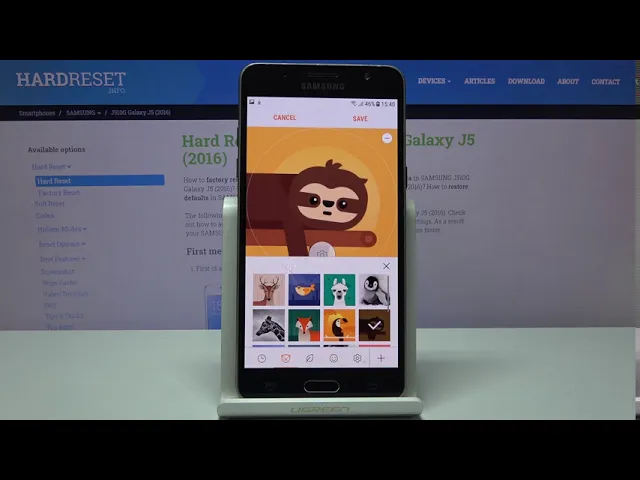 Video thumbnail for How to Add Photo to Contact in SAMSUNG Galaxy J5 (2016) – Customize Contact Profile