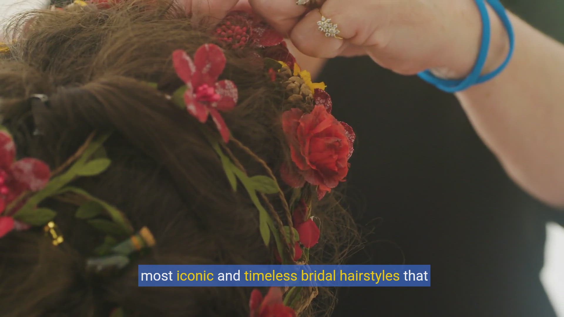 'Video thumbnail for Top 10 Stunning Wedding Hairstyles for Brides'