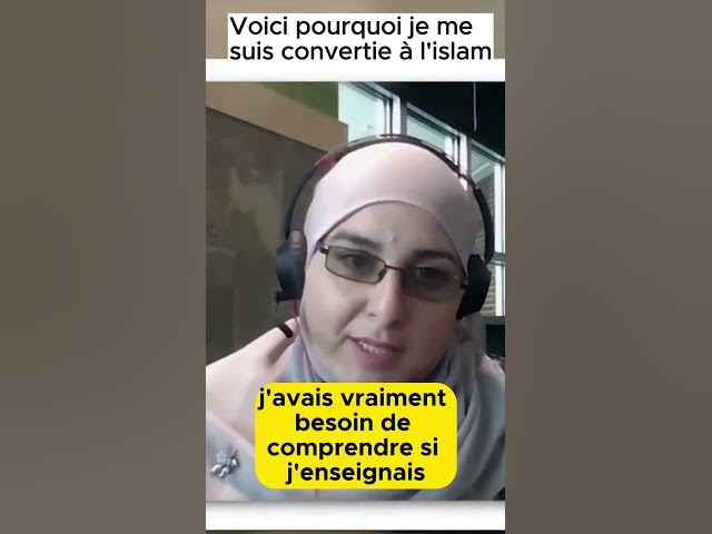 Video thumbnail for Voici pourquoi je me suis convertie à l'islam