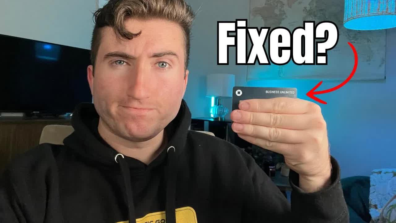 Video thumbnail for Chase Business Credit Cards Reporting To Personal (5/24) -  Fixed?