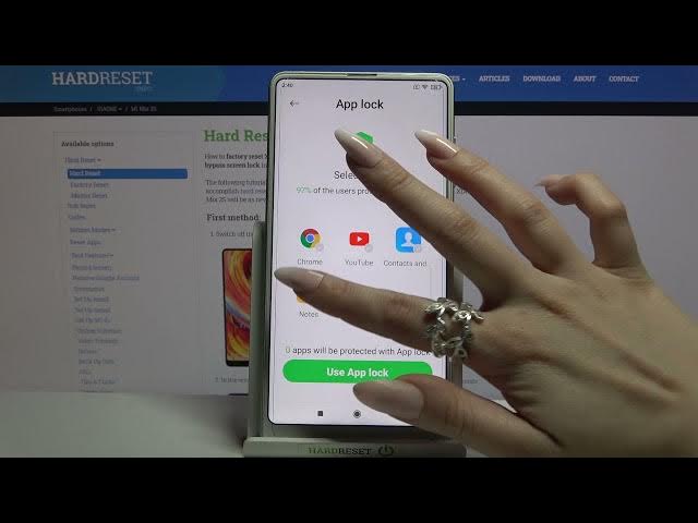 Video thumbnail for How to Set Up App Lock in Xiaomi Mi Mix 2S?