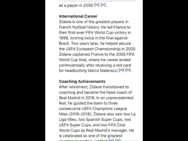 'Video thumbnail for Zinedine Zidane: From Street Football to Legendary Coach—The Untold Story of His Iconic Career'
