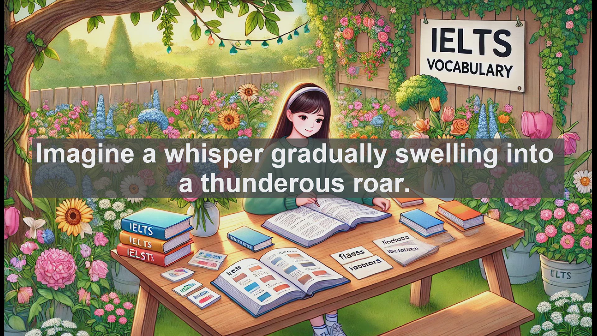 'Video thumbnail for 2000 Must Know IELTS 9.0 Vocabulary - Crescendo: A Key Word for IELTS Success'