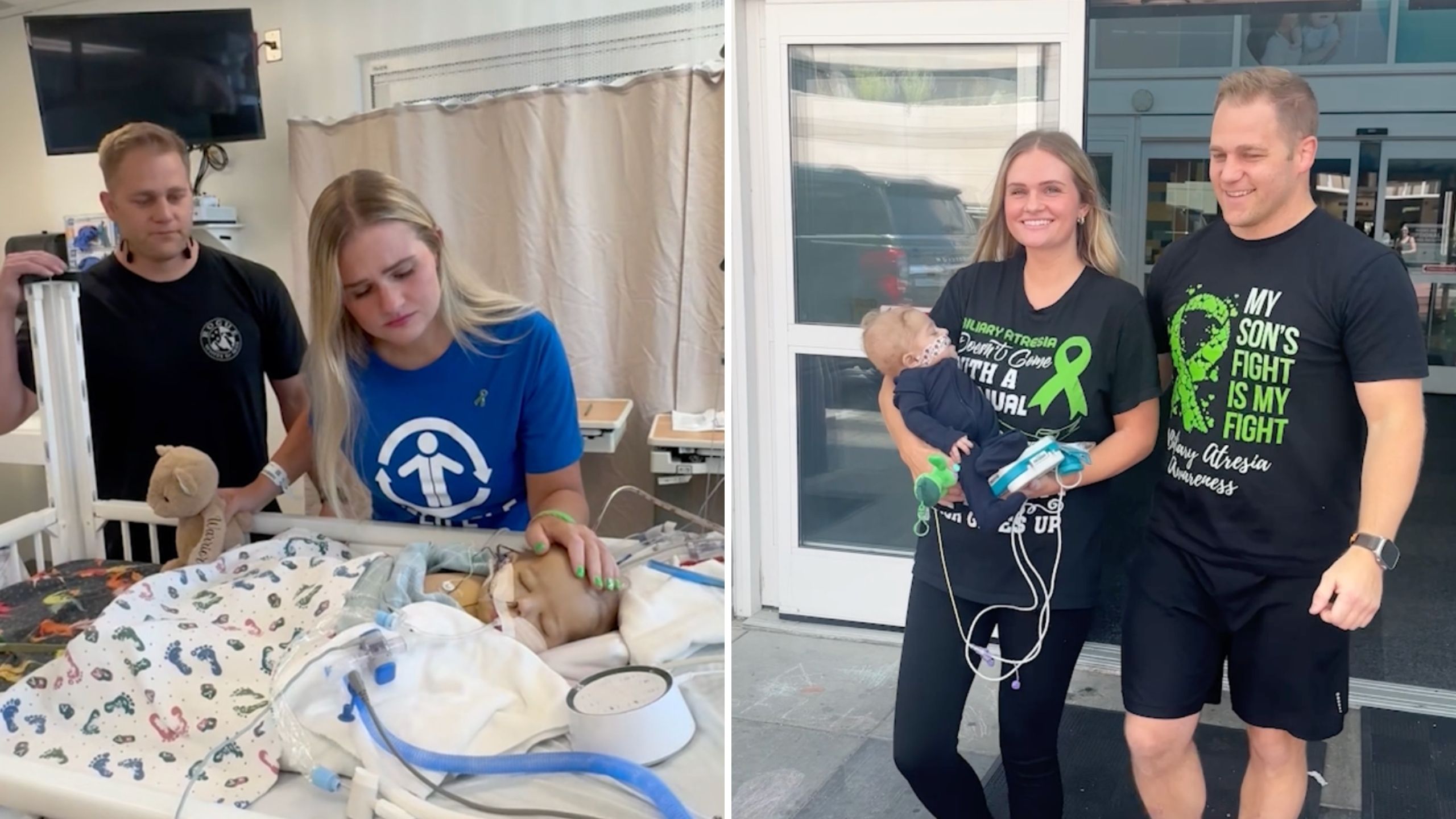 Video thumbnail for Mom Reunites With Baby Son After Donating Liver To Save His Life