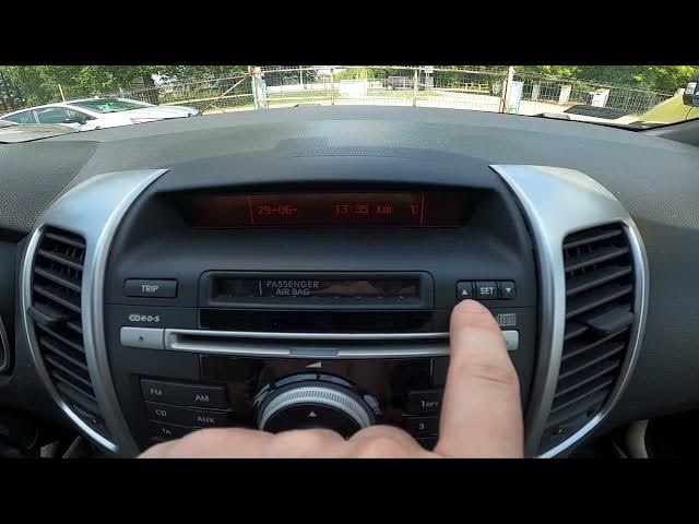 Video thumbnail for How to Change System Time on Dashboard in Kia Venga ( 2009 - 2019 ) - Change Date and Time