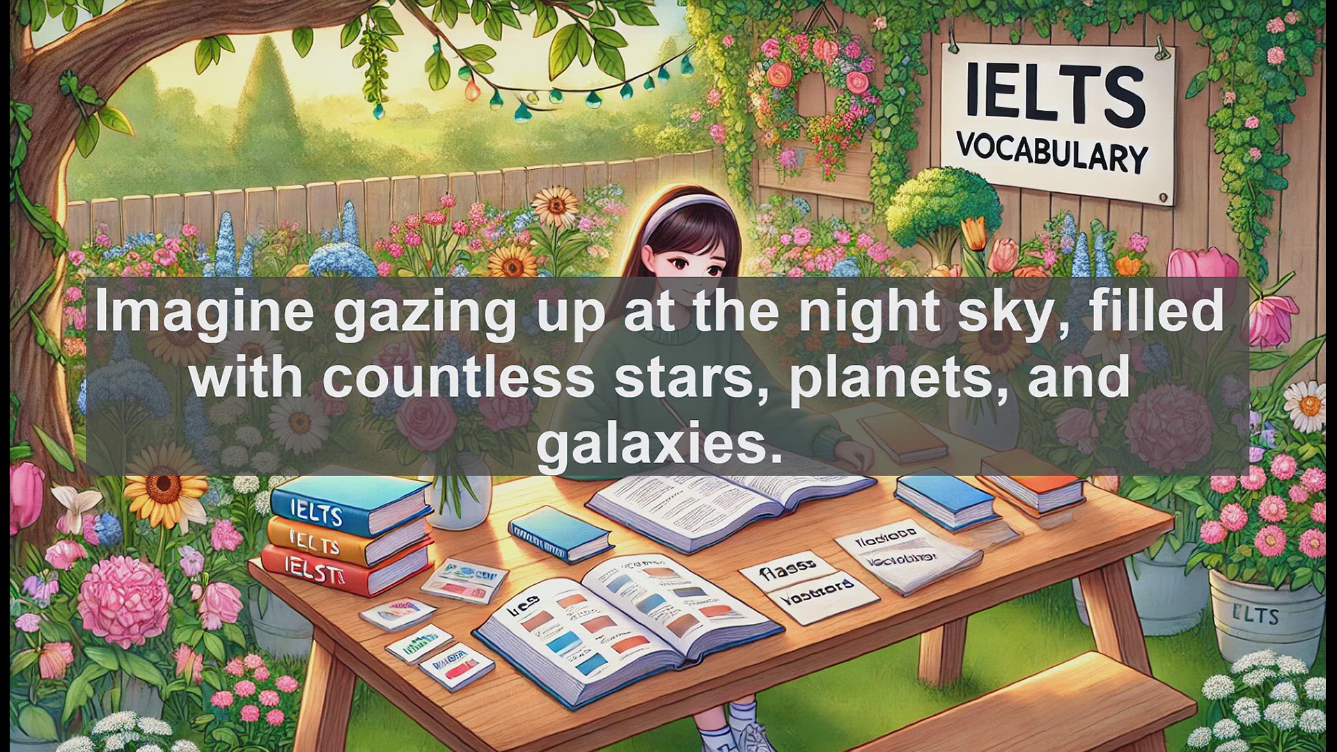 'Video thumbnail for 2000 Must Know IELTS 9.0 Vocabulary - Astronomical: From Stars to Staggering Sizes'