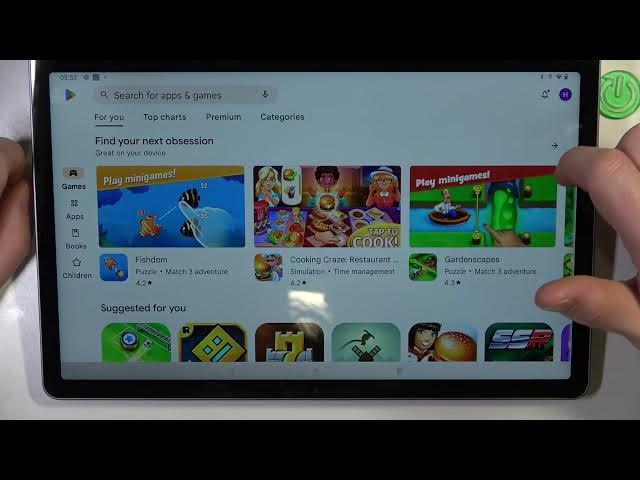 Video thumbnail for How to Fix Google Play Store Games Not Visible on LENOVO Yoga Tab 11