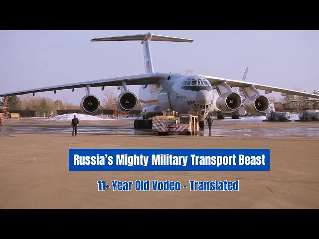 Video thumbnail for Why the IL-76MD-90A is Russia’s Most Important Military Transport Aircraft!