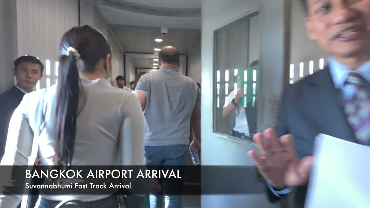 Video thumbnail for Bangkok Airport International Arrival Process 2026 BKK