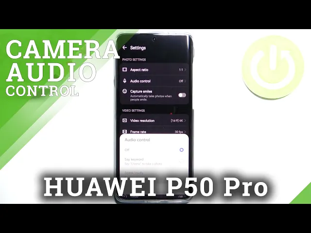 Video thumbnail for How to Use Voice to Control Camera in HUAWEI P50 Pro - Audio Control