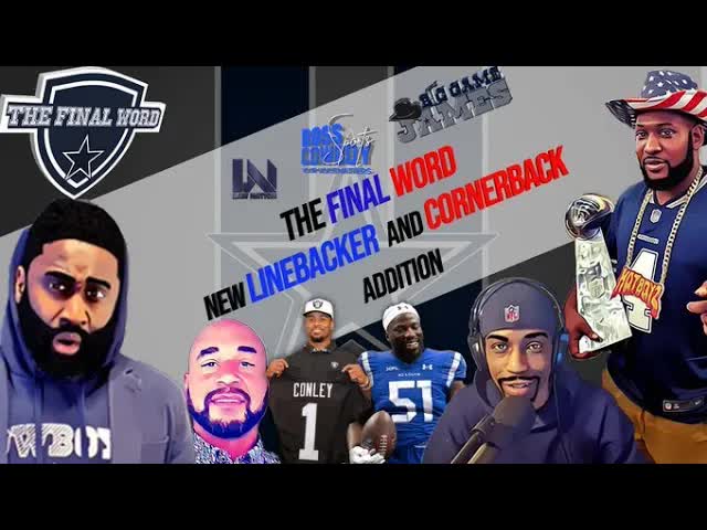 Video thumbnail for New Linebacker and Cornerback #Cowboys Additions and what does it mean?