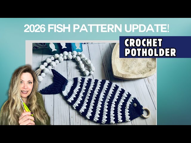 Video thumbnail for 2026  Crochet Fish Pattern update