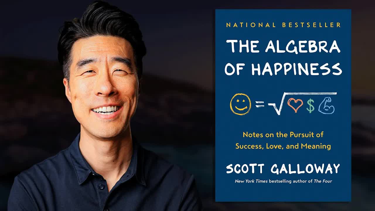 Video thumbnail for Tae Kim: scott galloway's algebra of happiness: 12 life-changing takeaways on love, wealth & success