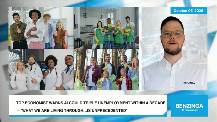 Video thumbnail for Economist Warns On AI Jobs