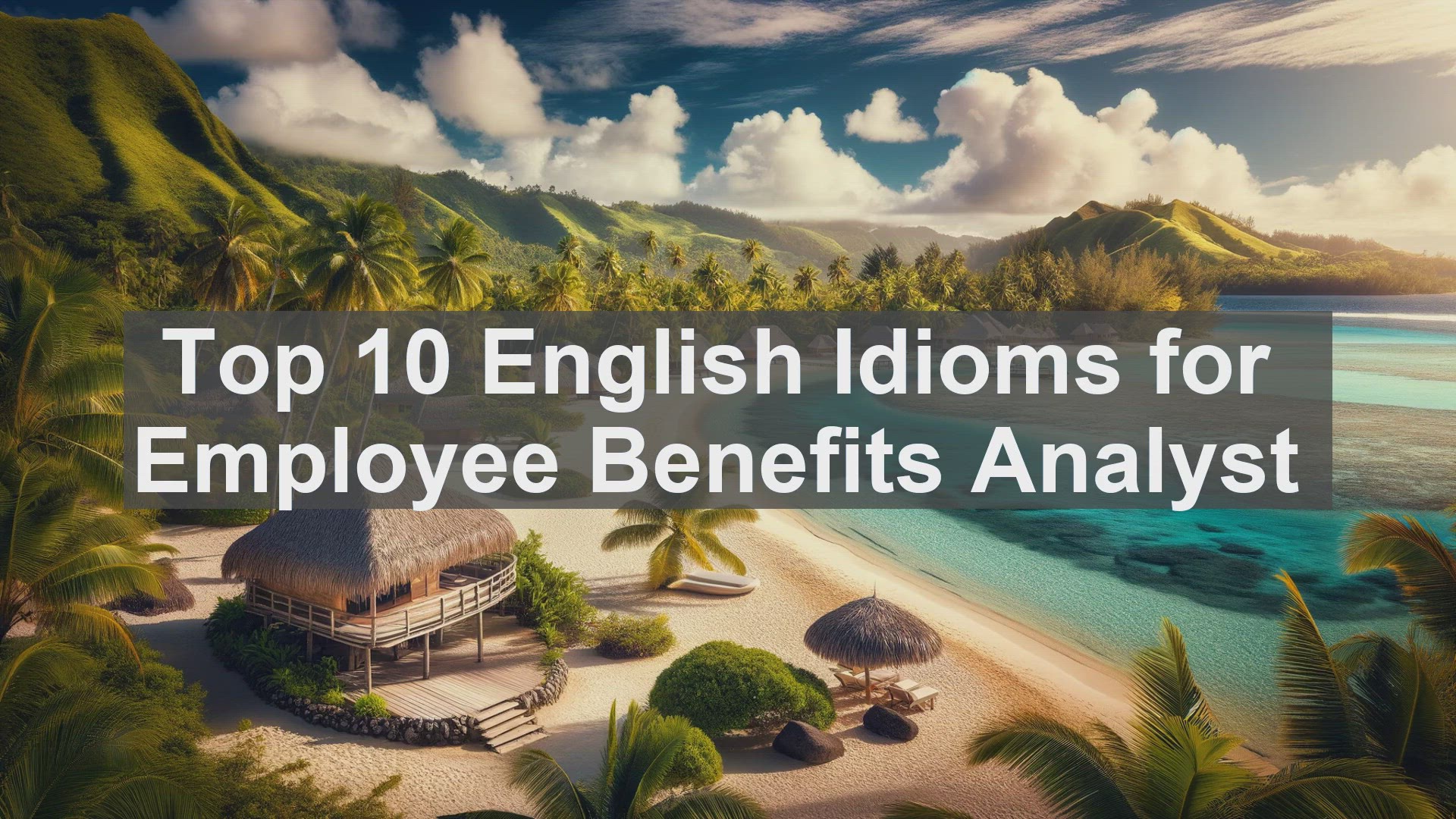 'Video thumbnail for Top 10 English Idioms for Employee Benefits Analyst'