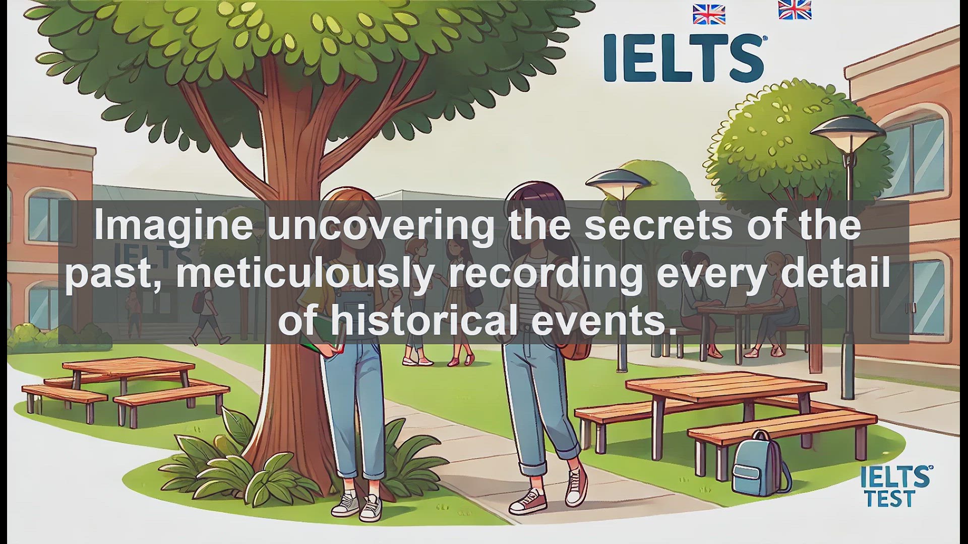 'Video thumbnail for 5000 Must Know IELTS 8.0 Vocabulary - Annalist: Boost Your IELTS Score with This Historical Term'