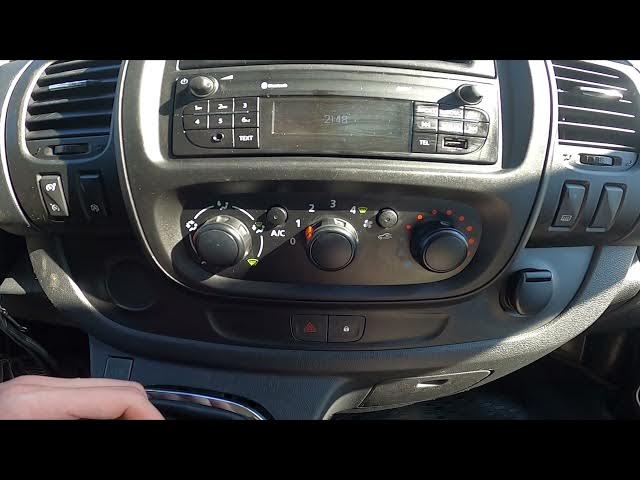 Video thumbnail for How to Enable or Disable AC in Opel Vivaro B ( 2014 – 2019 )  - Turn AC On or Off