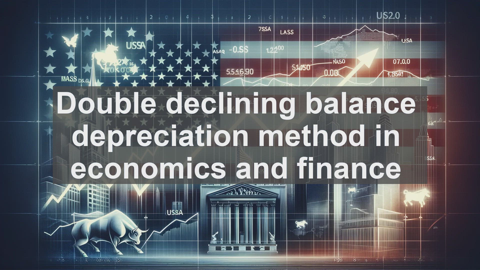 'Video thumbnail for Double declining balance depreciation method in economics and finance'