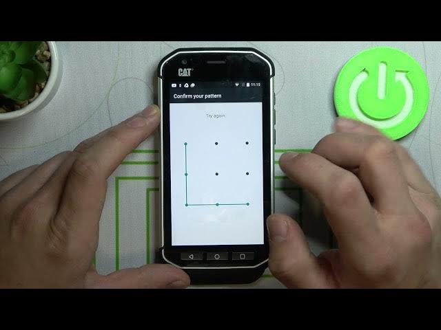 Video thumbnail for CAT S40 – Check All Screen Lock Methods & Manage Security Settings