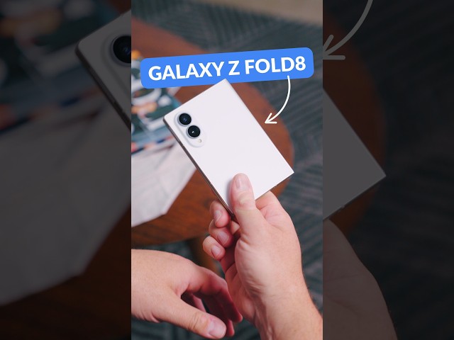 Video thumbnail for The new Galaxy Z Fold 8 is unique...