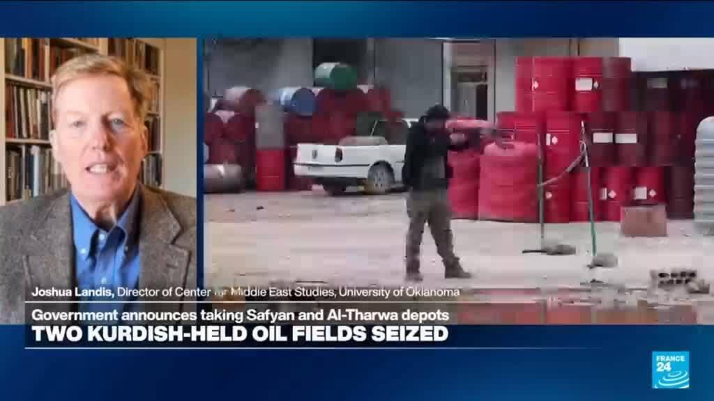 Video thumbnail for 'The goal is to destroy the Syrian Democratic Forces': Clashes break out between army and Kurds