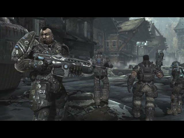 Video thumbnail for Gears of War 2 - 1-5 Roadblocks: Tickers Destroy Tai's Squad "Tough To Kill" "Welcome Back" Cutscene