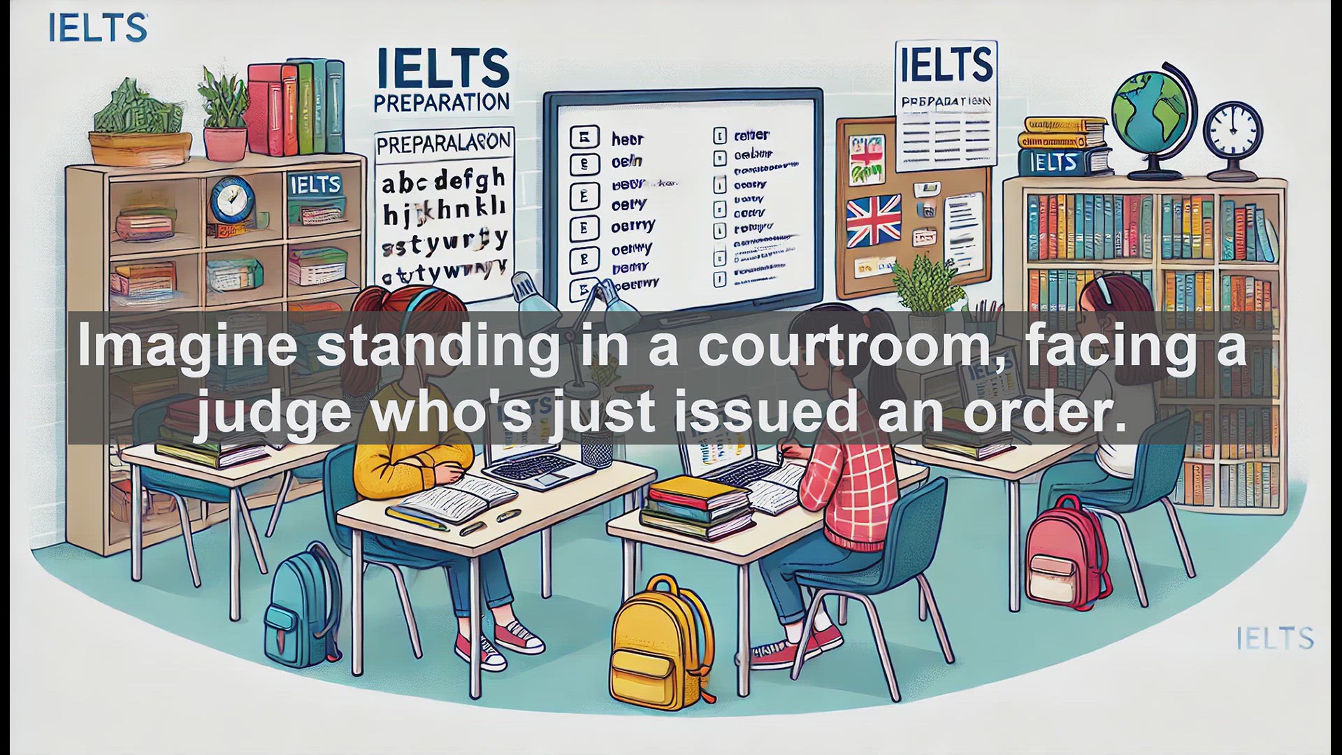 'Video thumbnail for 5000 Must Know IELTS 8.0 Vocabulary - Contumacy: Understanding Willful Disobedience in Legal Contexts'