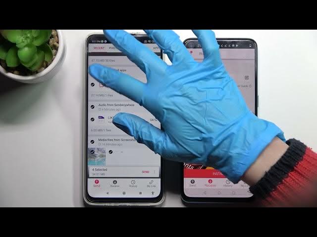 Video thumbnail for How to Transfer Files from XIAOMI Poco M4 Pro to Android Device  // Send Anywhere App