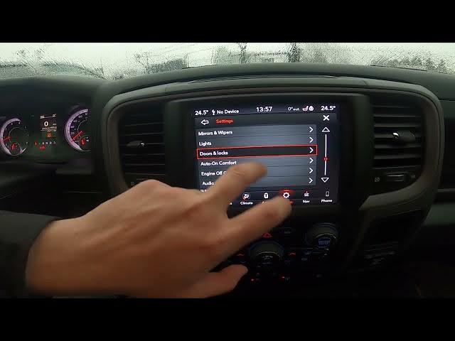 Video thumbnail for How to Change Unlock From Keyfob Mode in Dodge RAM 1500 II ( 2019 - now )
