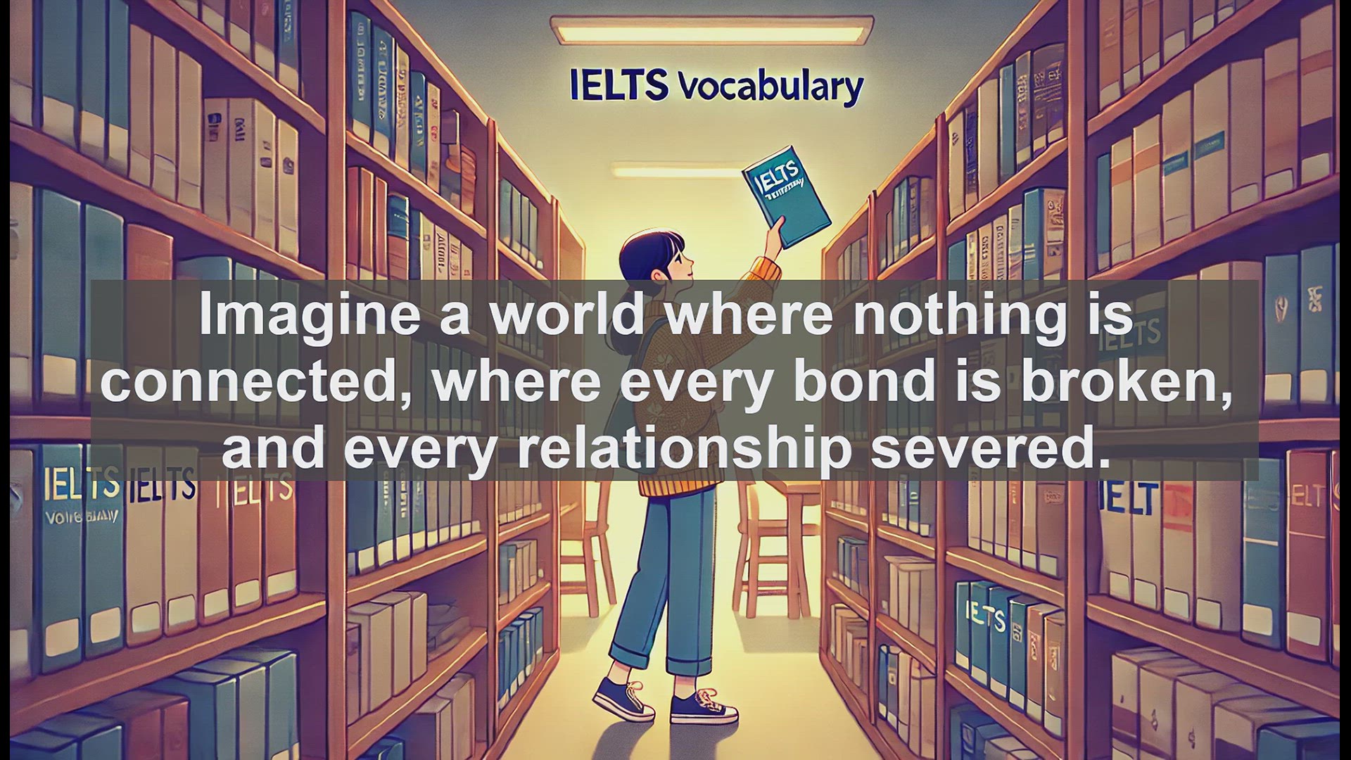 'Video thumbnail for 5000 Must Know IELTS 8.0 Vocabulary - Mastering 'Dissever': A Key Word for IELTS Success'