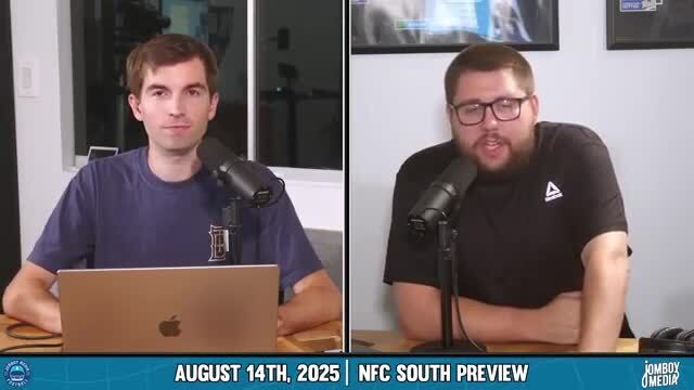 'Video thumbnail for Can Bryce Young and the Panthers steal the NFC South? (NFC South Preview + Rankings)'