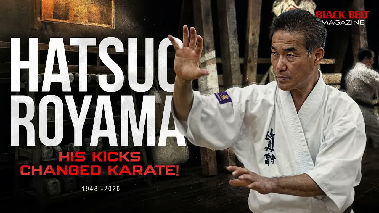Video thumbnail for Blackbelt Magazine: Hatsuo Royama - The Kyokushin Master Who Made the Low Kick Famous
