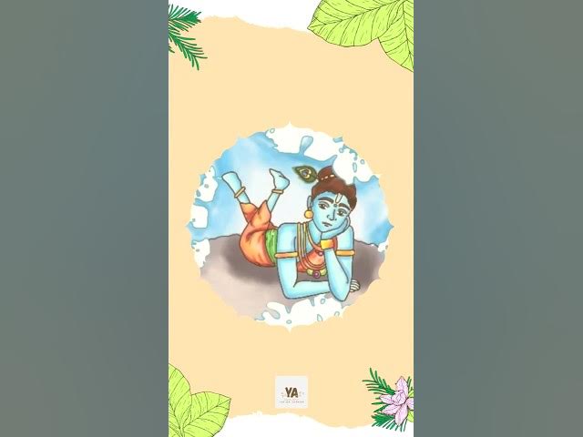 Video thumbnail for Happy Krishna Janmashtami ! 🎉🎊||  Kanha 💙 #art #kanhaiya #janmashtami