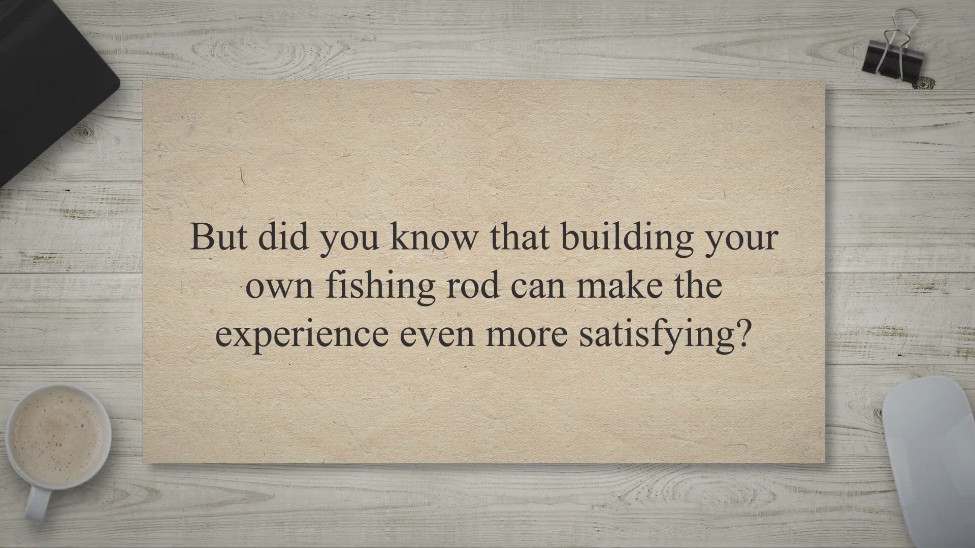 Video thumbnail for How to Build Your Own Fishing Rod from Scratch