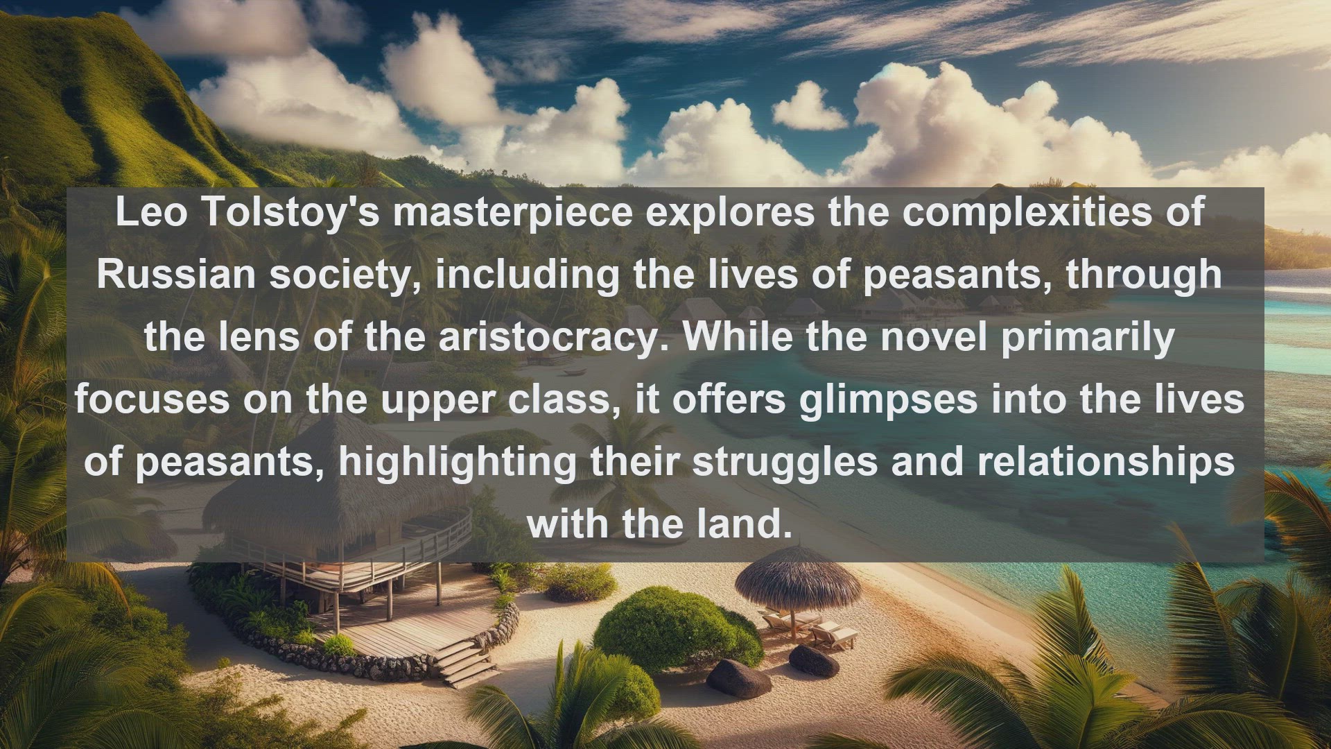 'Video thumbnail for Top 10 Russian Novels on Peasant Life'