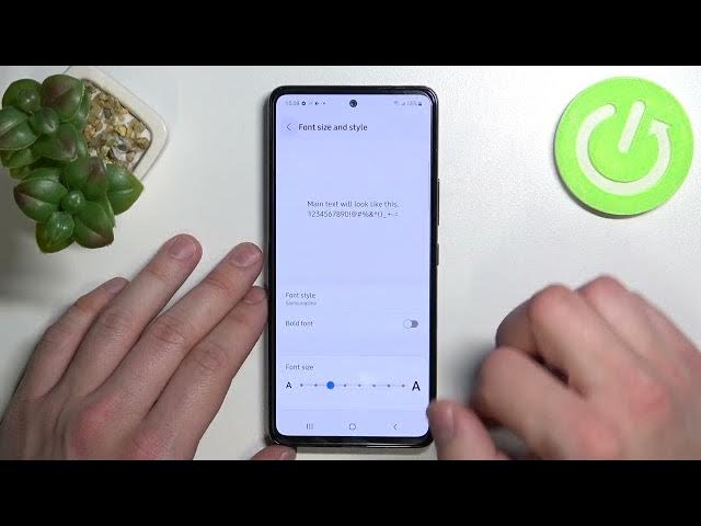 Video thumbnail for How to Find Display Settings on SAMSUNG Galaxy A53 - Manage Display Settings