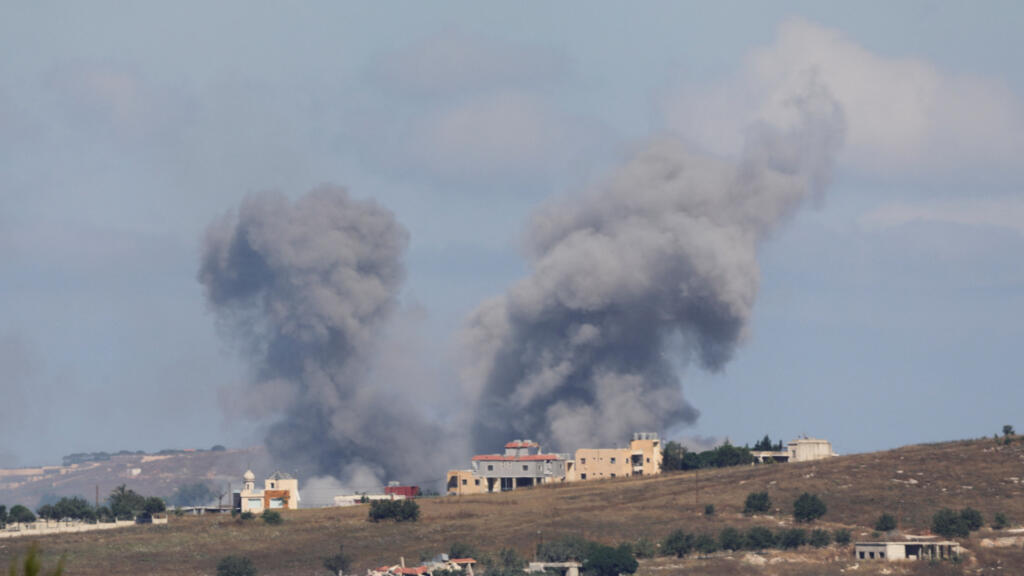 Video thumbnail for Israel steps up attacks in Lebanon amid fallout with US over Iran deal
